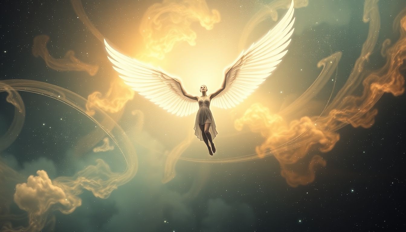 Zweven symboliseert vaak vrijheid en loslaten van zorgen.