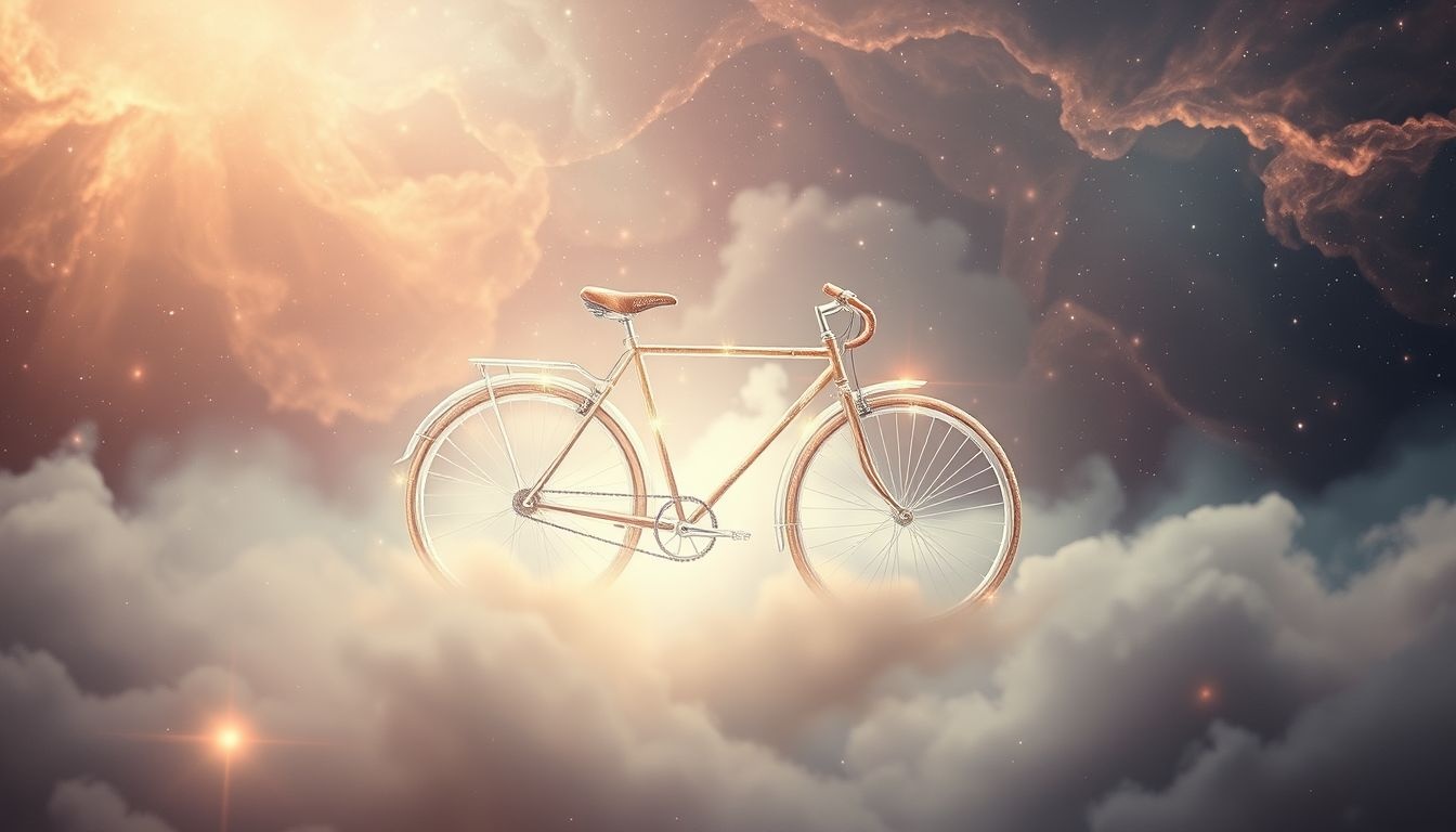 Dromen over oude fietsen symboliseert nostalgie en innerlijke balans.