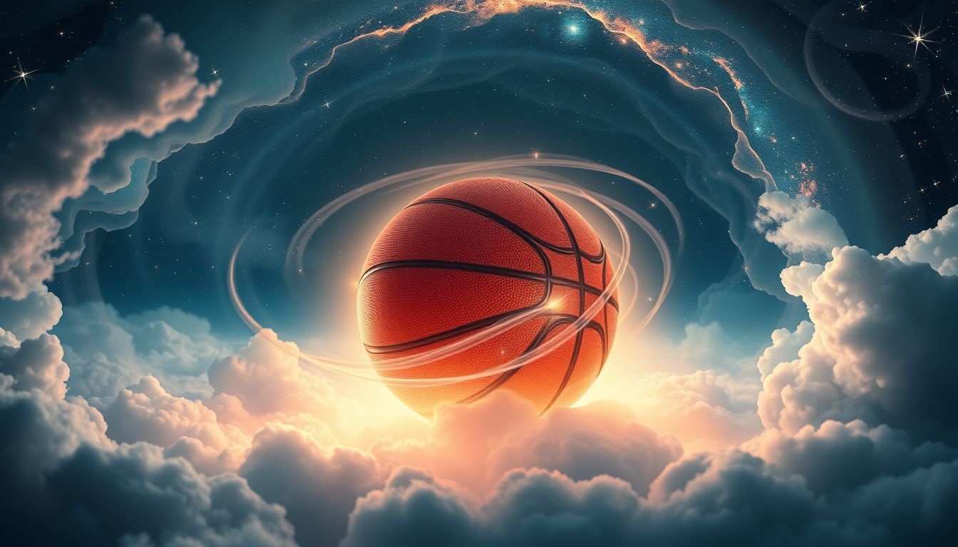 Dromen over een basketbal symboliseert vaak nieuwe kansen en succes.