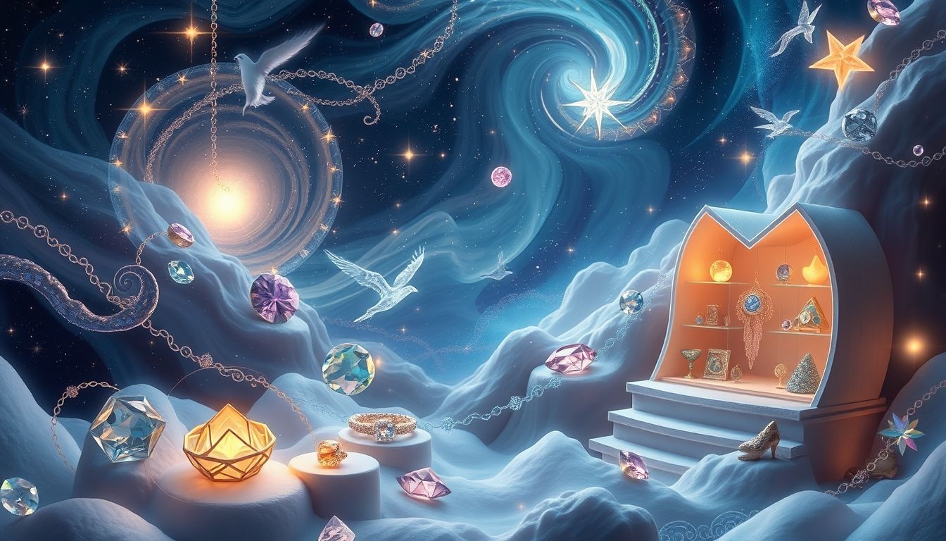 Dromen over sieraden symboliseren vaak waardevolle innerlijke kwaliteiten.