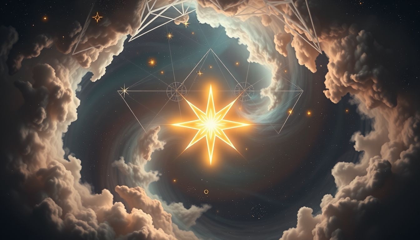 Dromen over een Davidster symboliseren bescherming en spirituele verbondenheid.