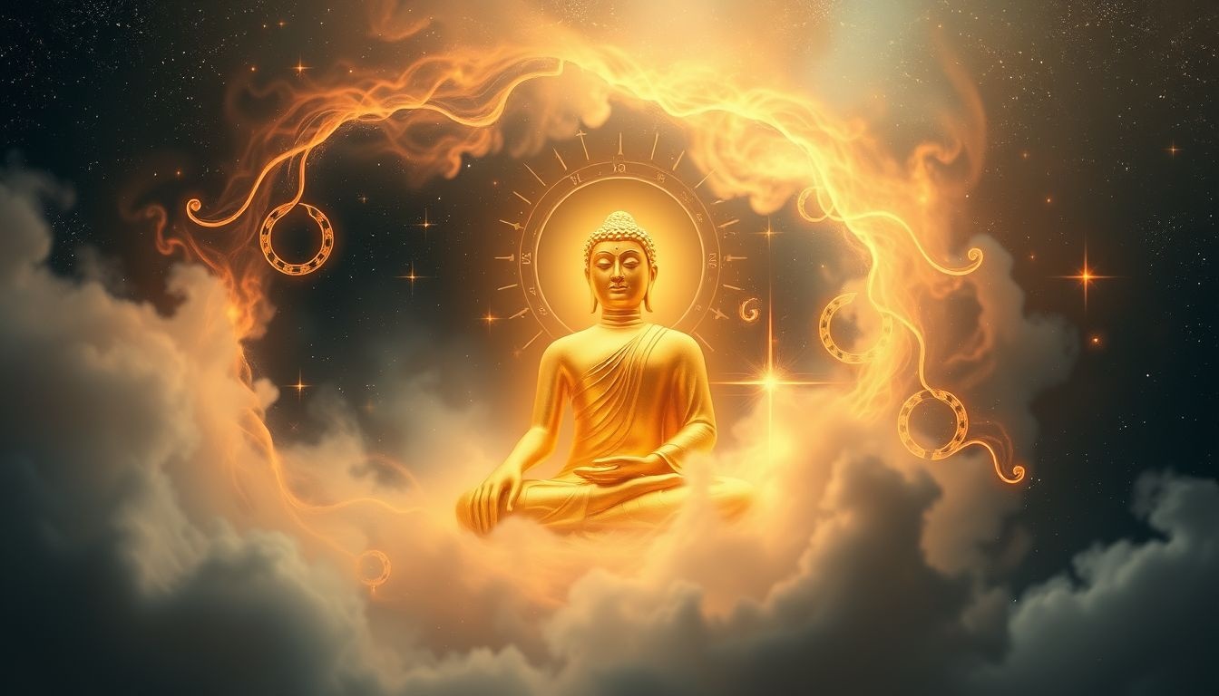 Dromen over een gouden Boeddha symboliseert spirituele rijkdom en verlichting.