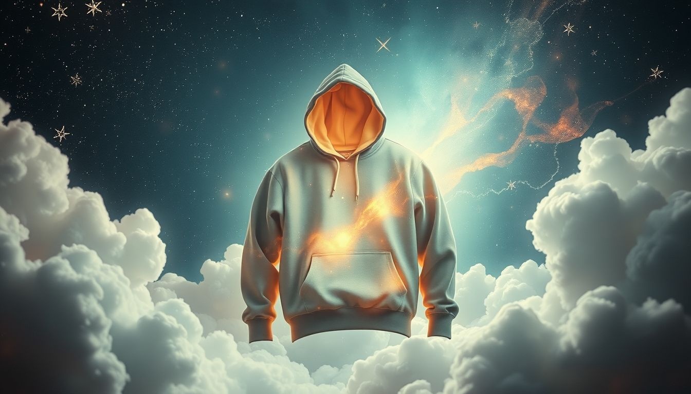 Dromen over een sweatshirt zonder capuchon symboliseert openheid en eerlijkheid.