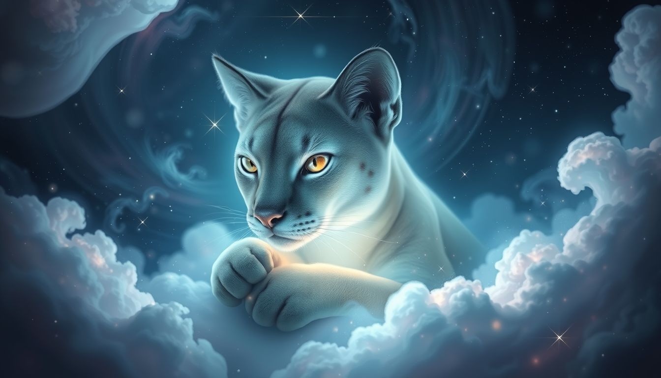 Dromen over tamme puma symboliseren controle over je innerlijke kracht.