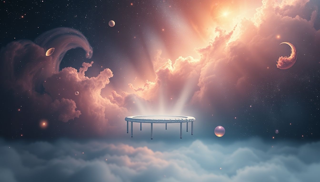 Dromen over onbereikbare trampolines symboliseren gemiste kansen.