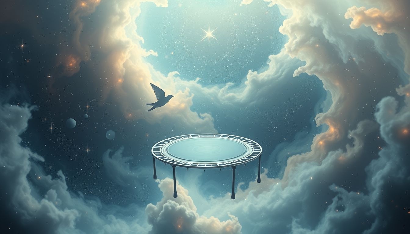 Dromen over zinkende trampolines symboliseren angst voor falen.