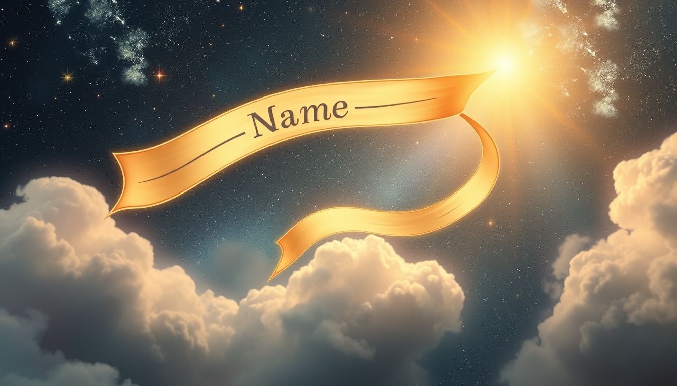 Een vaandel met naam symboliseert persoonlijk leiderschap en identiteit.