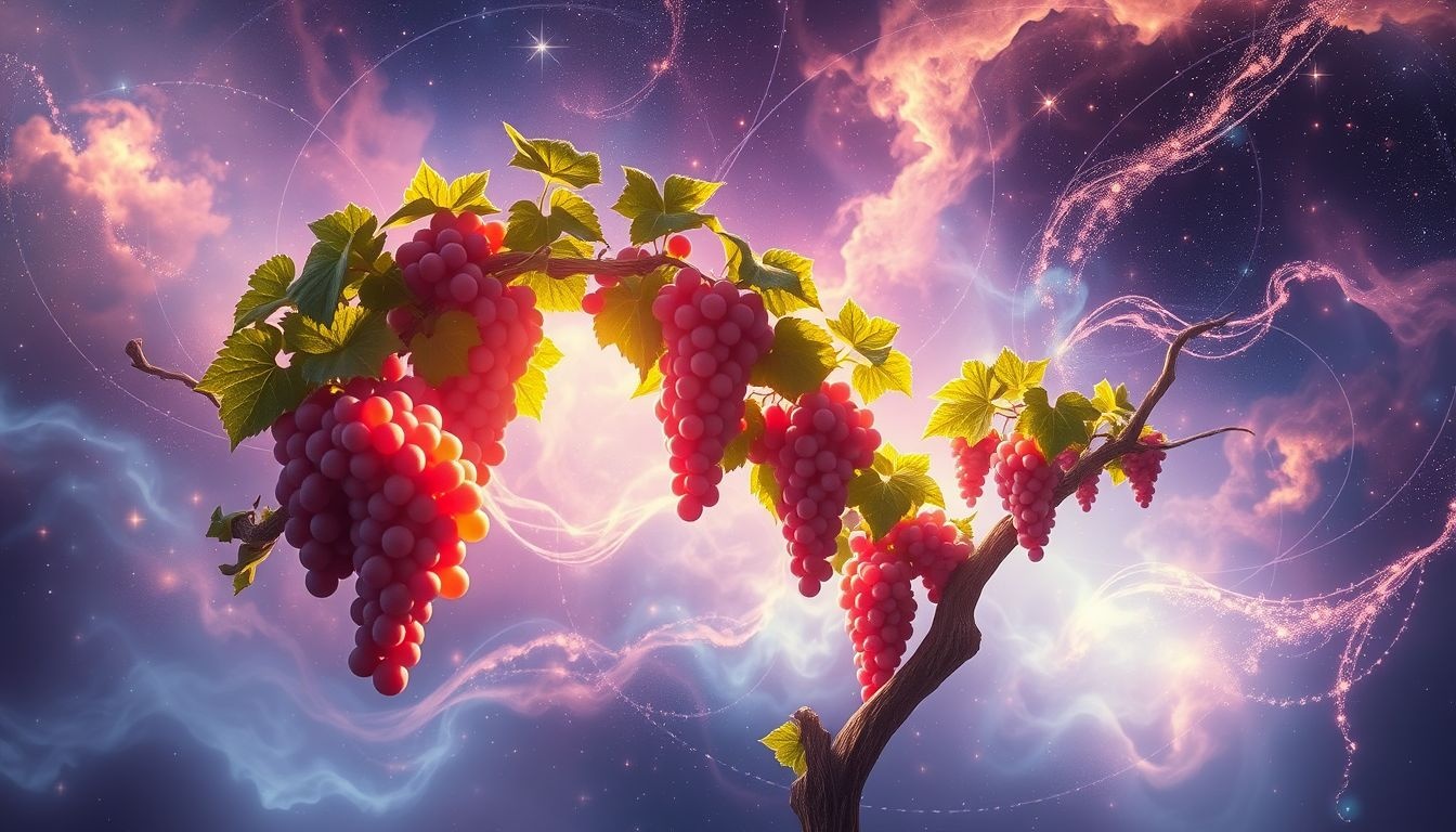Dromen over een wijnstok in de zomer symboliseert groei en overvloed.