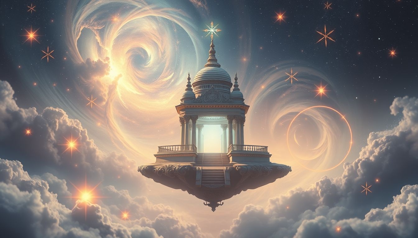 Dromen over zegen in een tempel symboliseren spirituele groei en bescherming.
