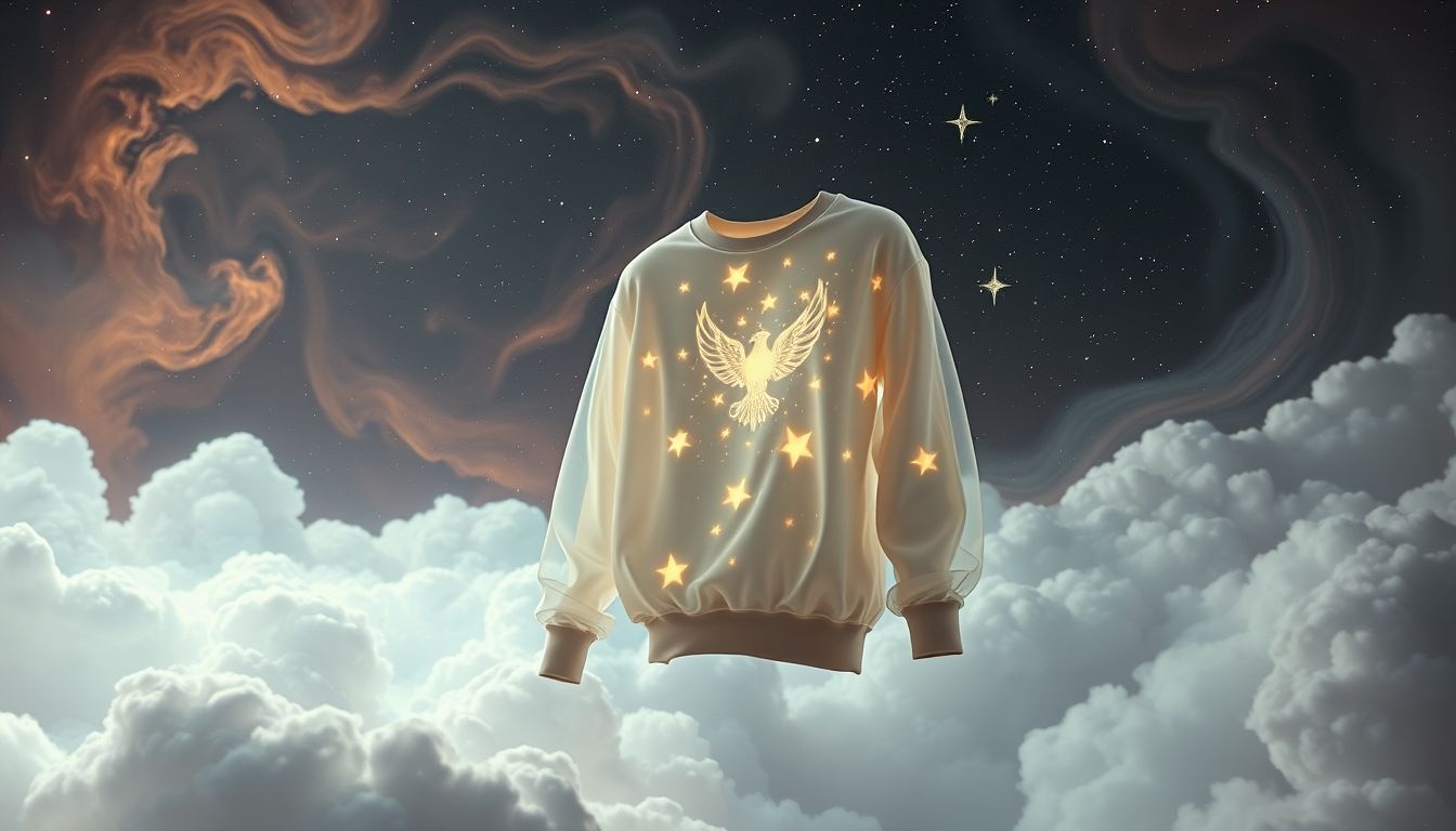 Dromen over sweatshirt symboliseert comfort en jezelf kunnen zijn.