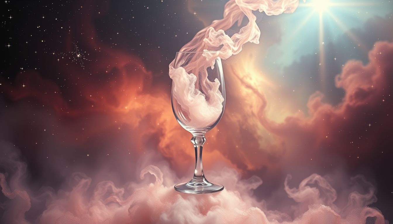 Dromen over troebel glas symboliseert onduidelijke emoties en onzekerheid.