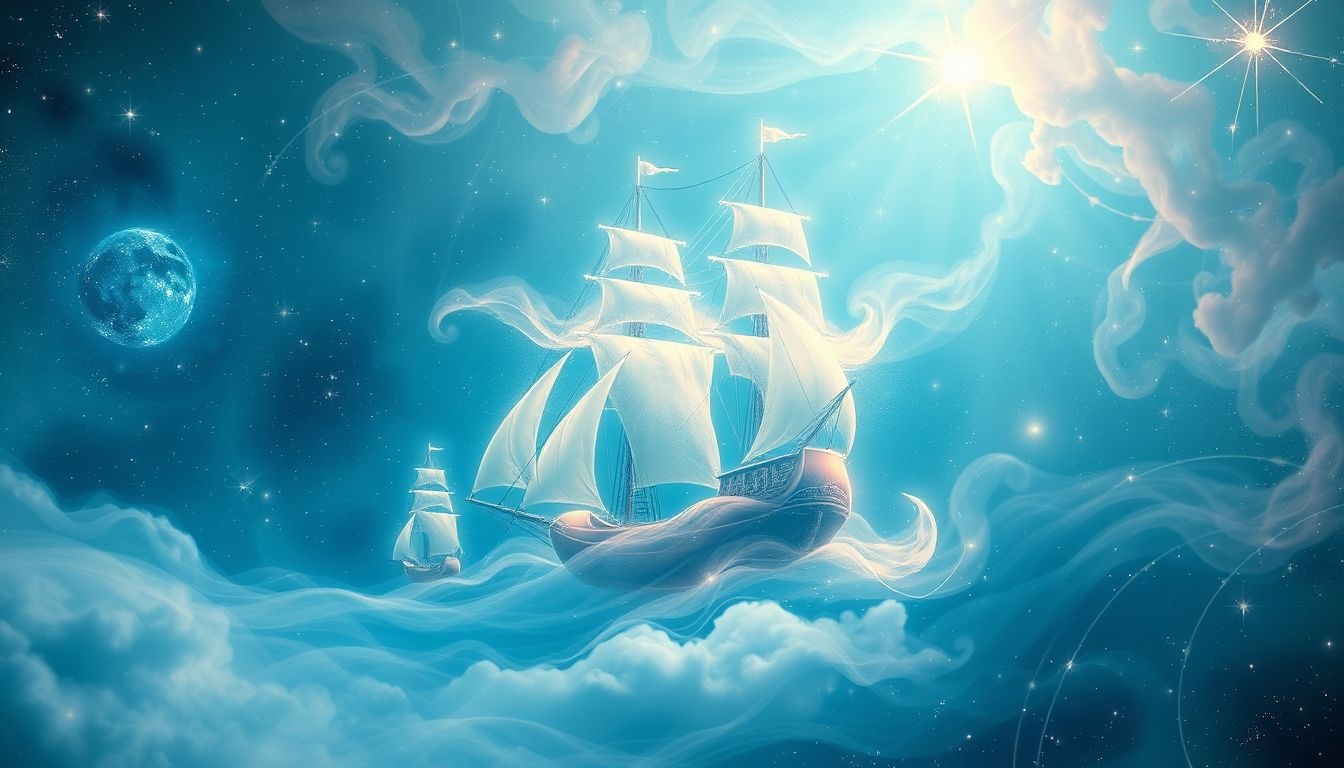 Dromen over werken op een schip symboliseren avontuur en zelfontdekking.