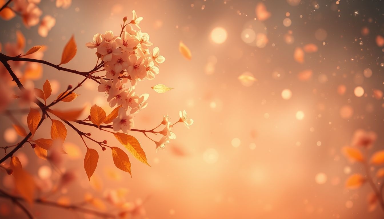 Dromen over kersenbloesems in herfst roept diepe nostalgische gevoelens op.
