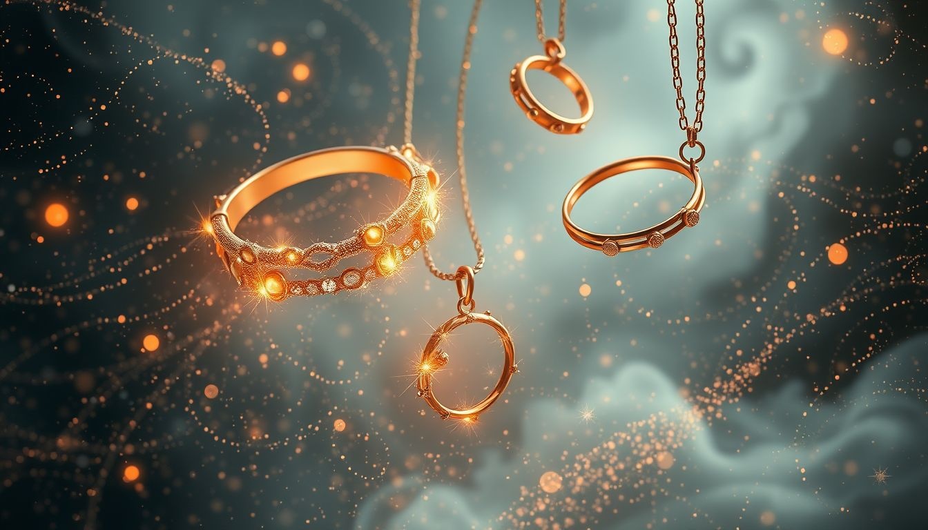 Dromen over koperen sieraden symboliseren waarde en persoonlijke groei.