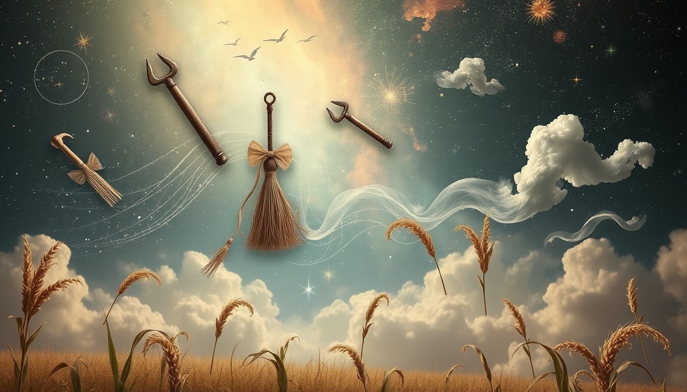 Dromen over middeleeuwse boeren symboliseren eenvoud en verbondenheid met natuur.