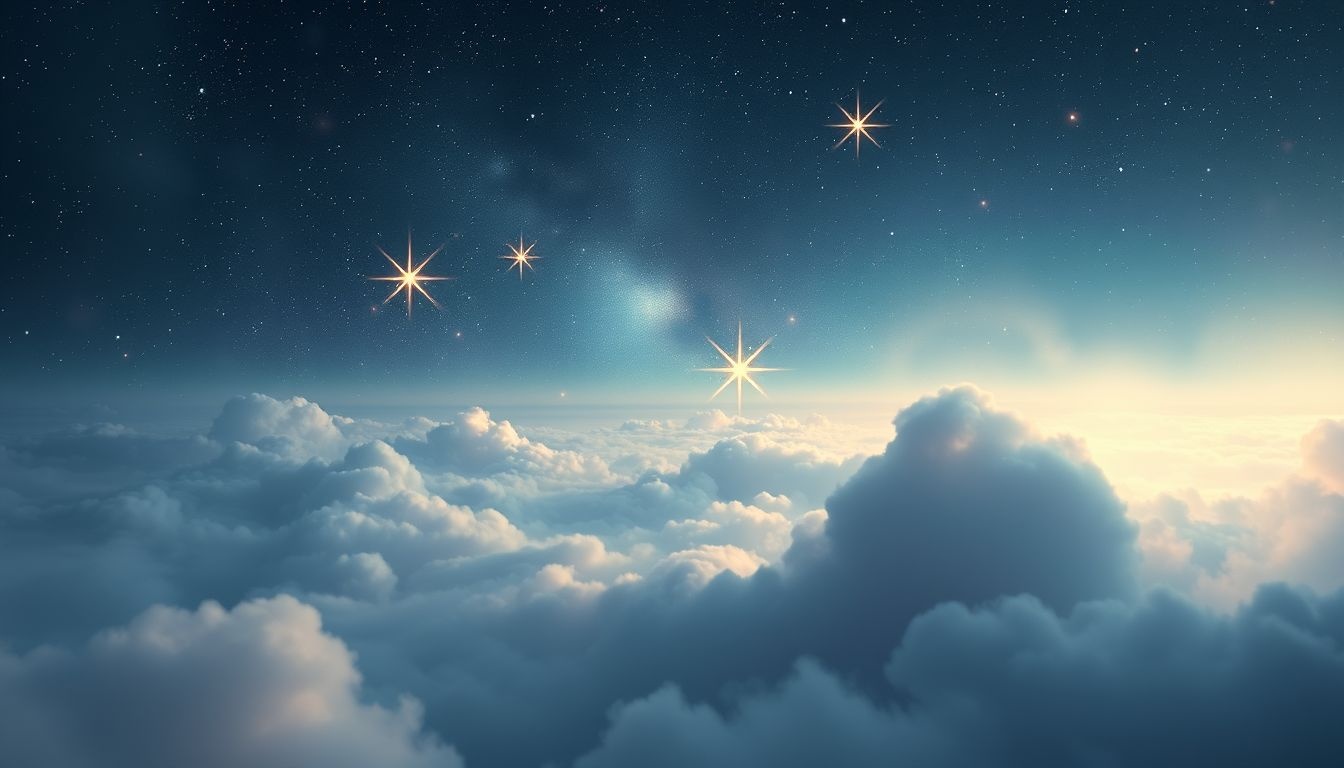 Dromen over flikkerende sterren symboliseren onzekerheid en veranderende emoties.