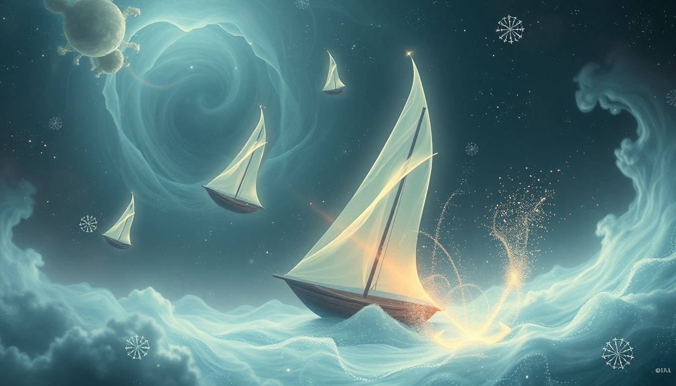 Dromen over het verliezen van het anker symboliseert verlies van stabiliteit.