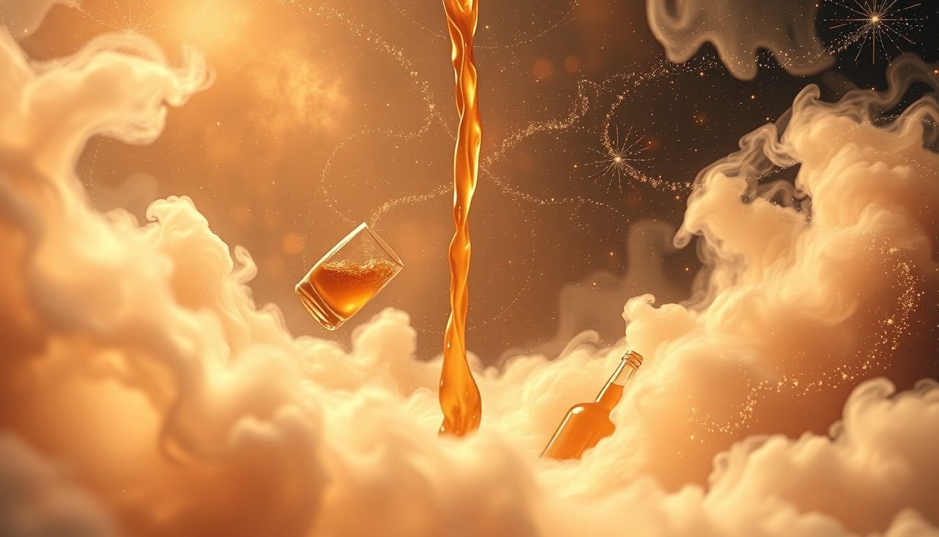 Dromen over cognac schenken symboliseert gezelligheid en waardering.