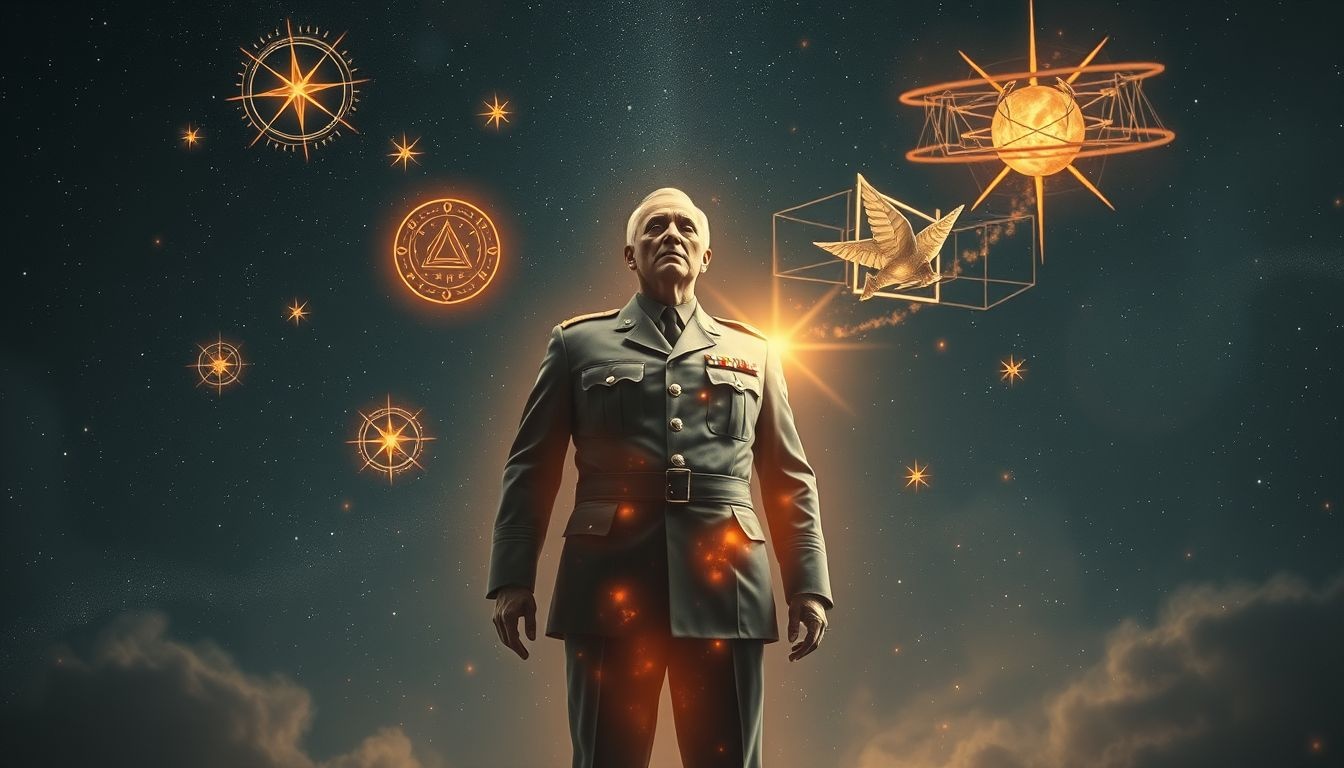 Een militaire leider in een droom symboliseert innerlijke kracht en leiding.