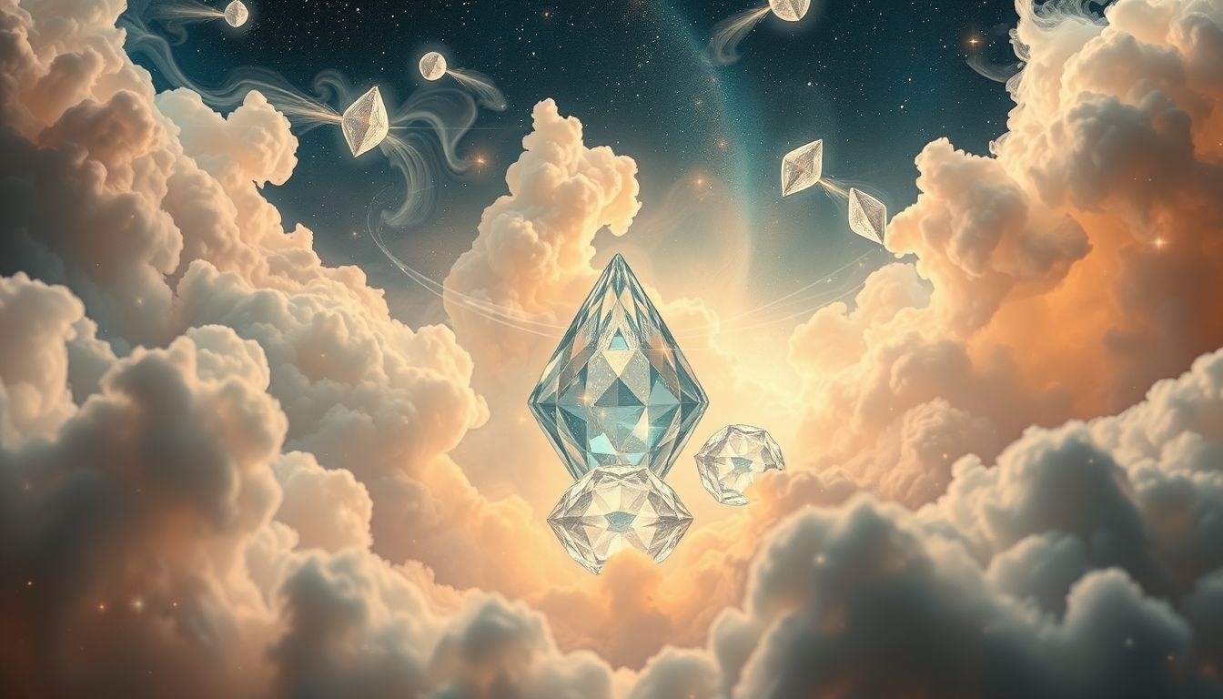 Dromen over diamanten begraven symboliseert verborgen waarde en onverwerkt verdriet.
