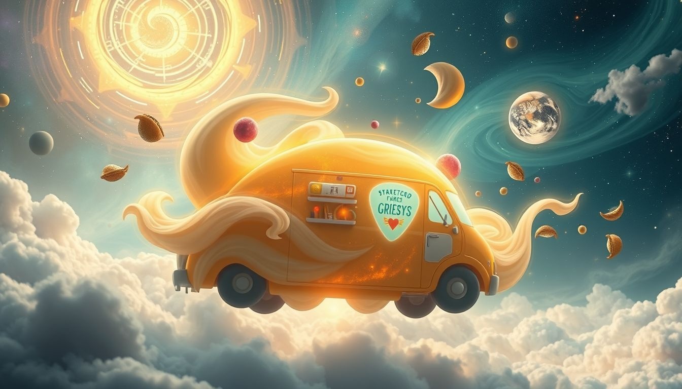Een taco-truck in dromen symboliseert onverwachte kansen en avontuur.