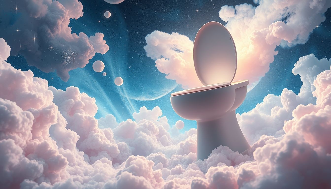 Een te groot toilet kan duiden op behoefte aan meer controle.