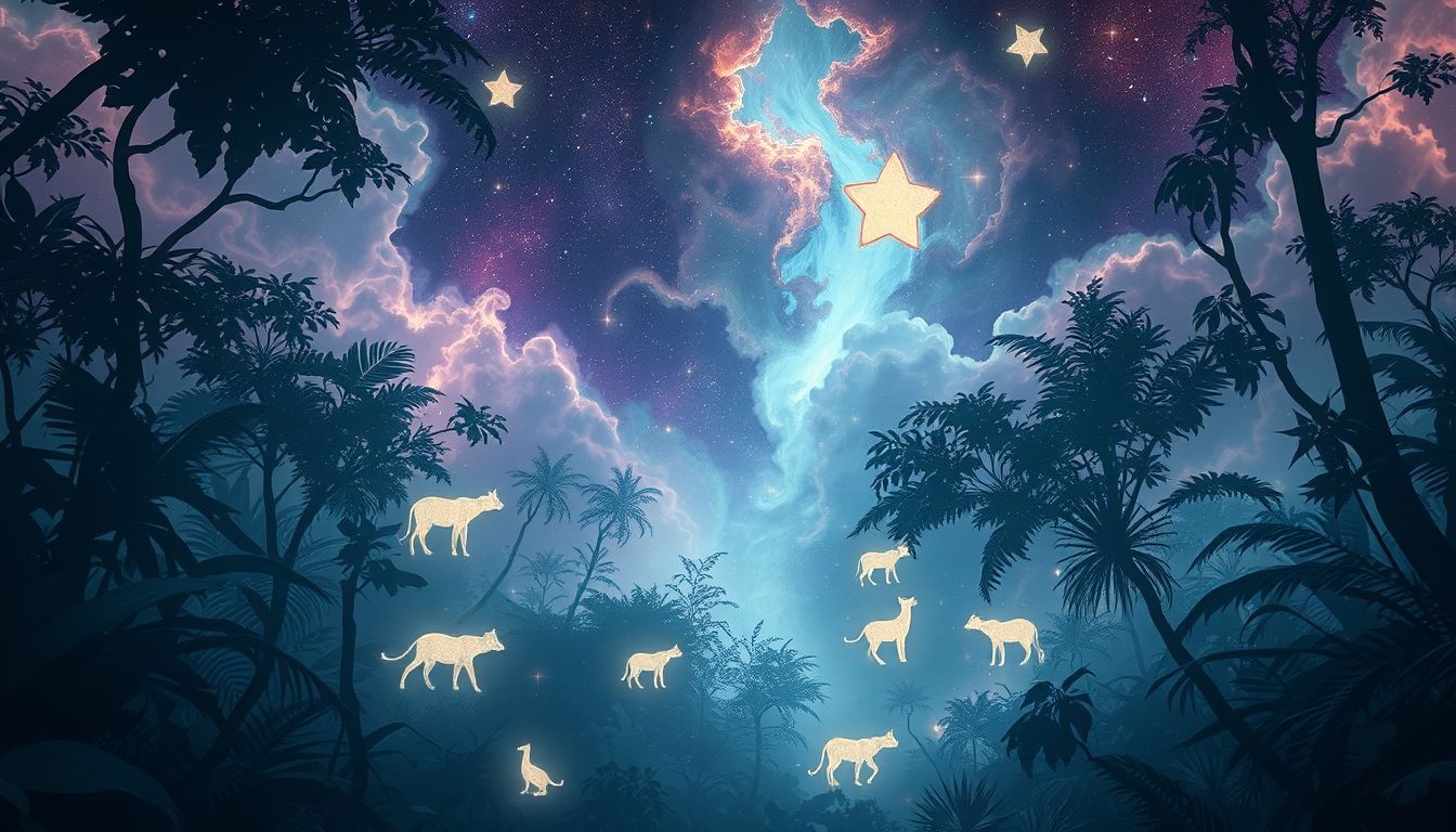 Dode dieren in de jungle symboliseren het einde van oude conflicten.