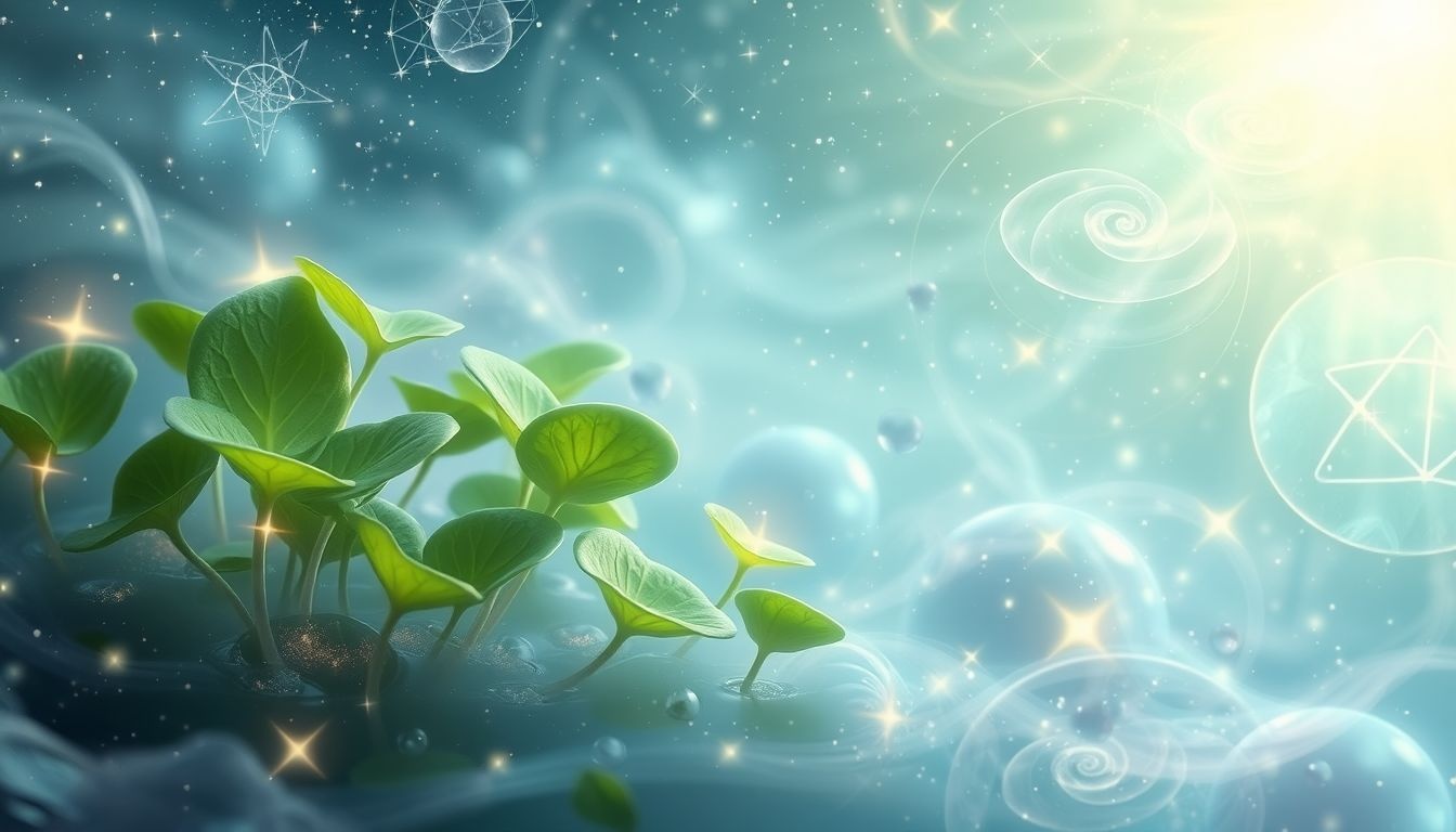 Waterkers symboliseert zuivering en groei in spirituele dromen.