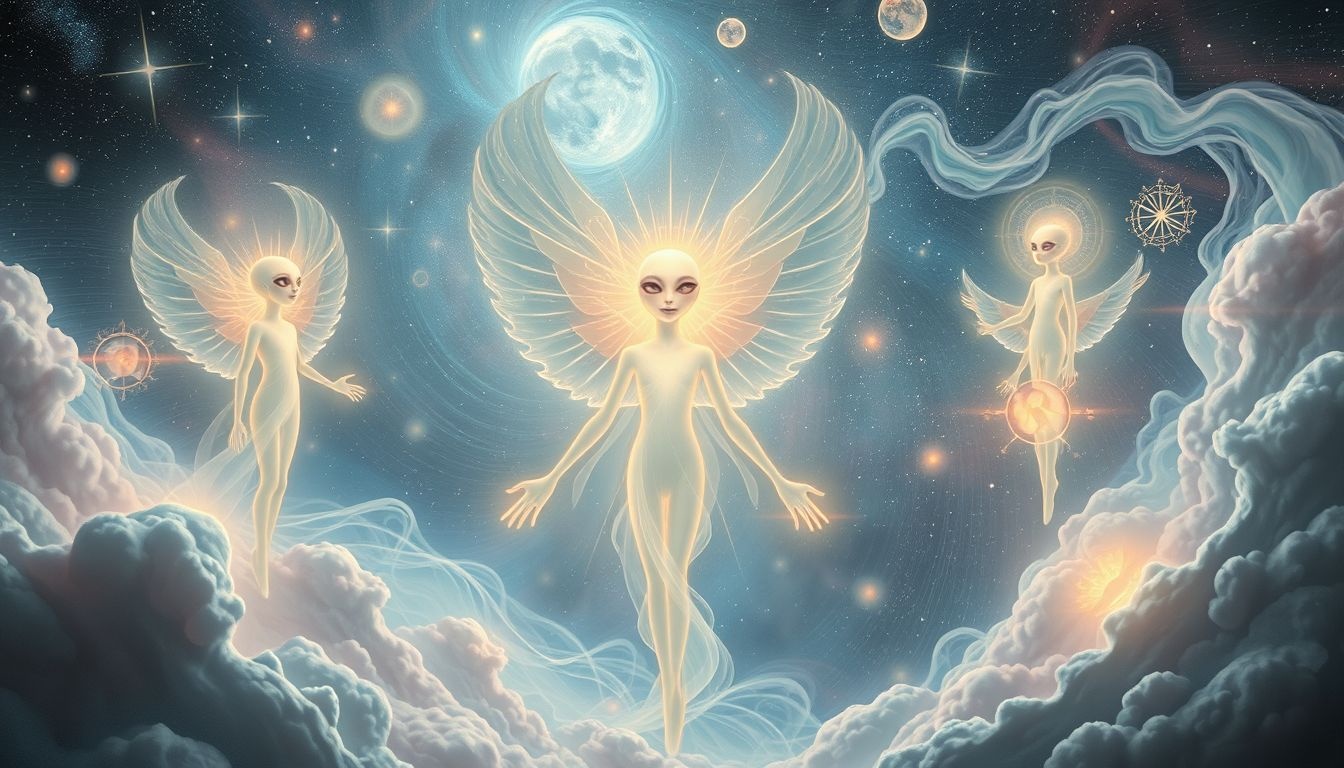 Buitenaardse wezens in dromen symboliseren vaak spirituele groei en inzicht.