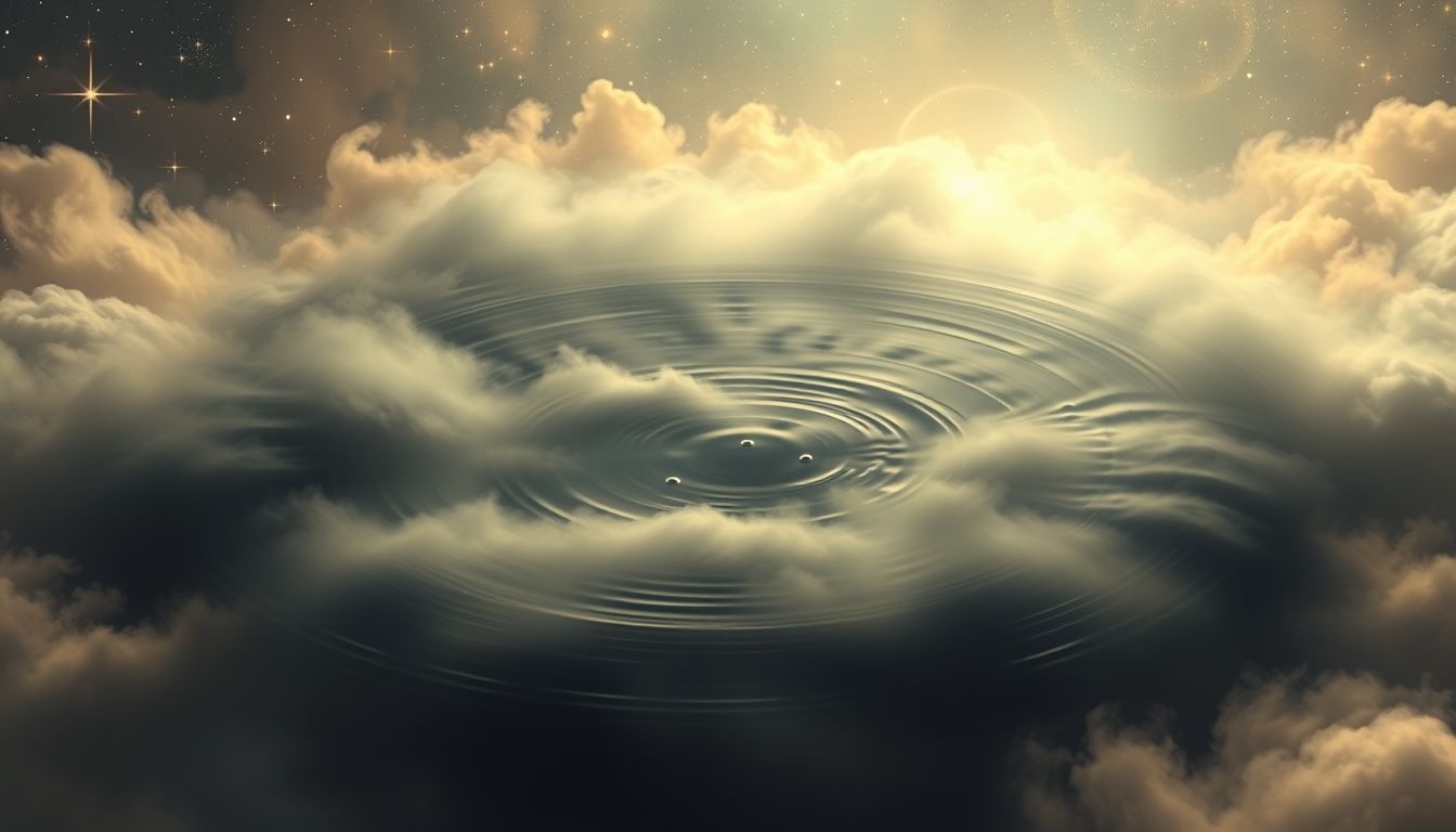Een vuile waterbak symboliseert emotionele verwarring en stress.