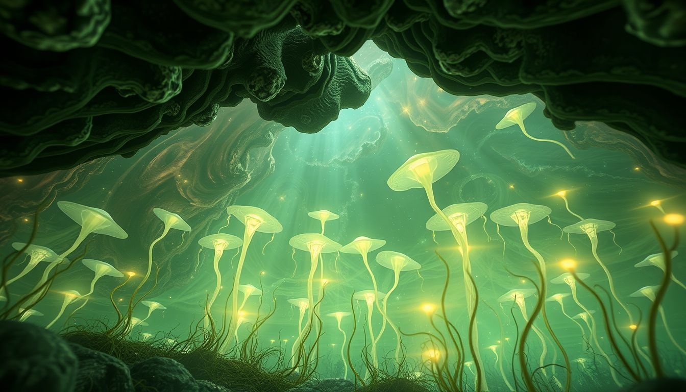 Een kelder vol planten symboliseert persoonlijke groei en verborgen talenten.