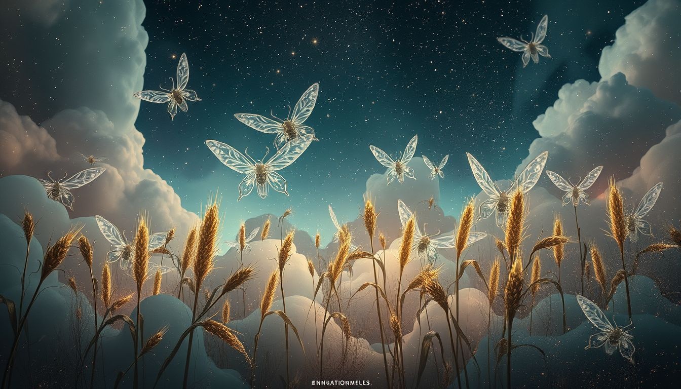 Dromen over insectenplagen symboliseren vaak angst voor verlies.