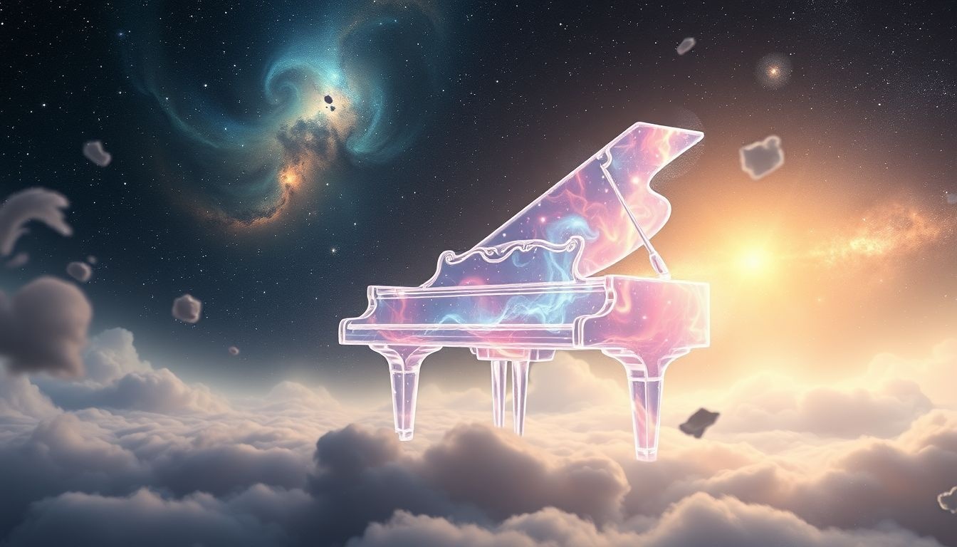 Een onbespeelbare piano symboliseert creatieve blokkades in dromen.