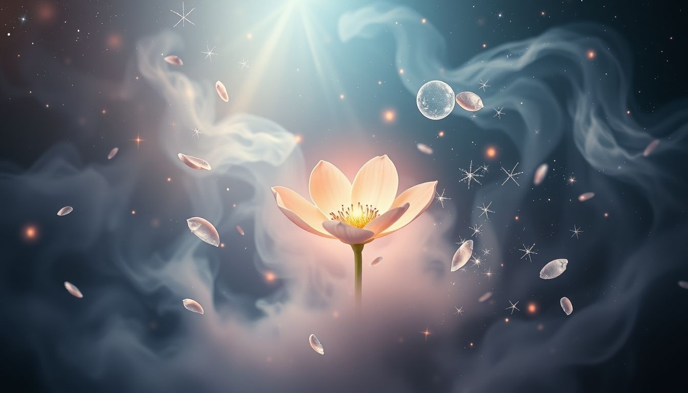 Een enkele bloem symboliseert vaak nieuwe liefde of hoop.