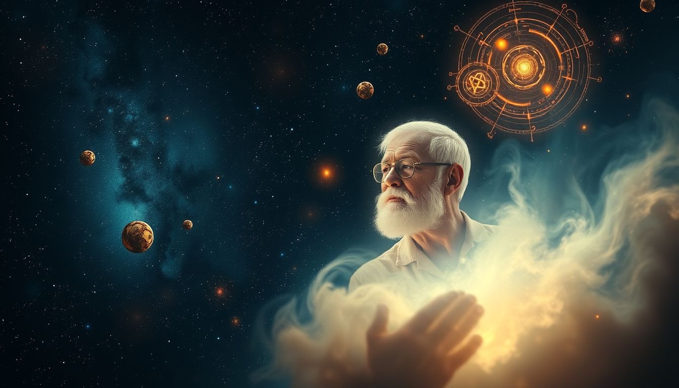 Een waarschuwende overgrootvader symboliseert onbewuste zorgen in dromen.