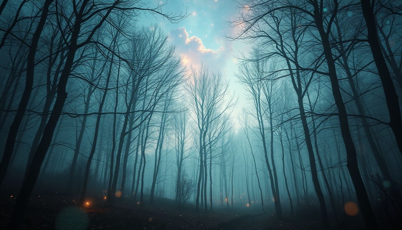 Verdwalen in bos symboliseert innerlijke zoektocht tijdens Sint-Jansdag.