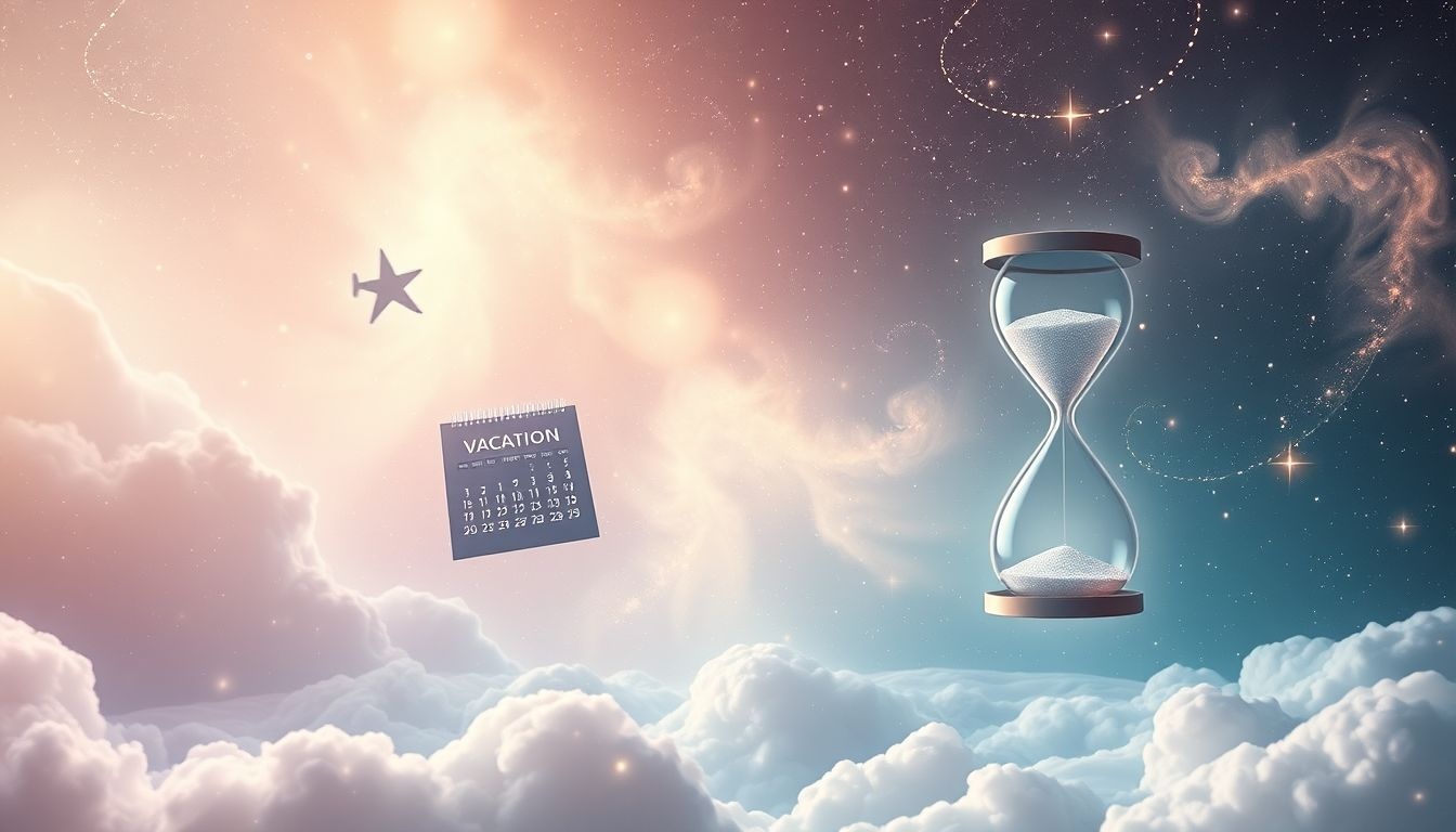 Dromen over vakantiedagen aangeven vaak behoefte aan ontspanning en vrijheid.