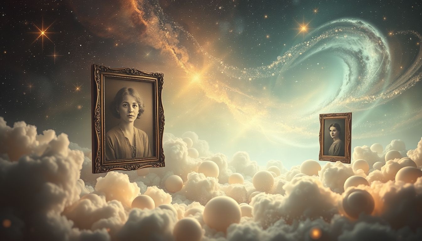 Dromen over ouderwetse foto's symboliseren vaak nostalgie en herinneringen.