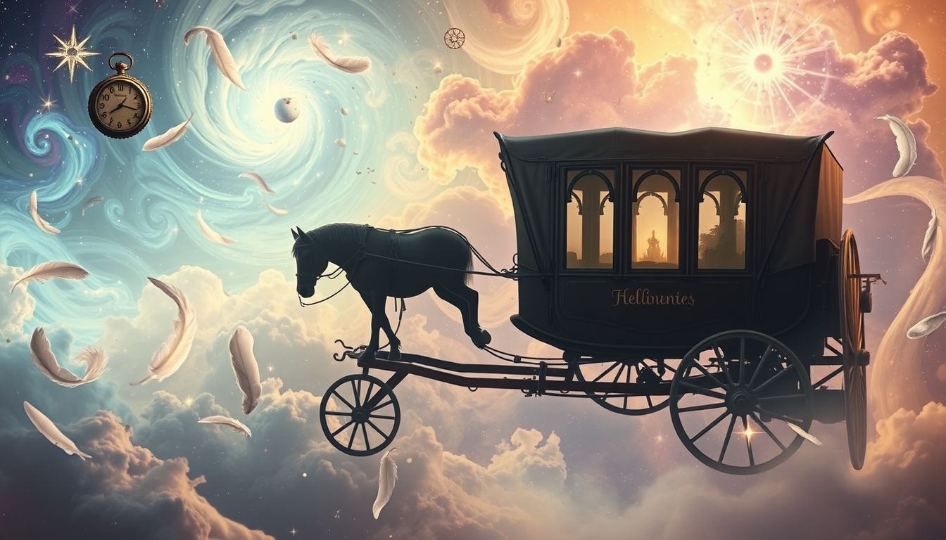 Dromen over paard en wagen symboliseren verlangen naar eenvoud en nostalgie.