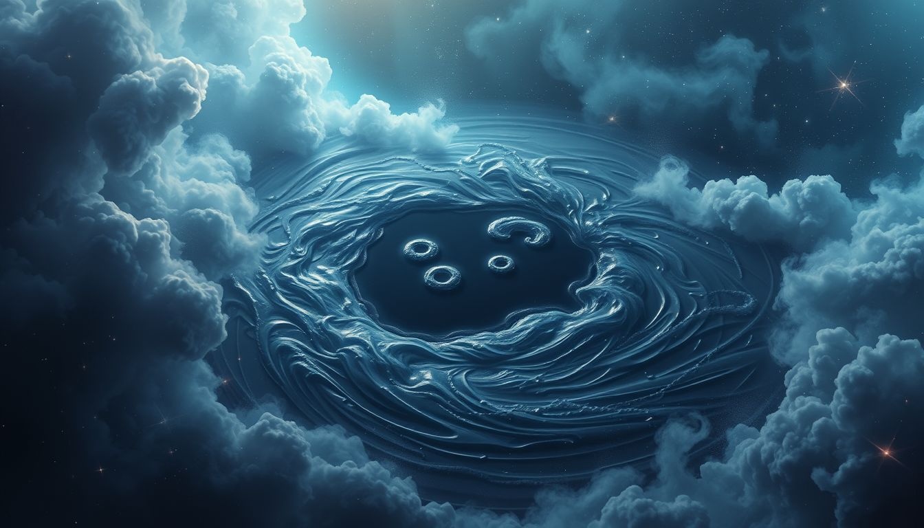 Troebel water in dromen symboliseert vaak innerlijke verwarring en onzekerheid.