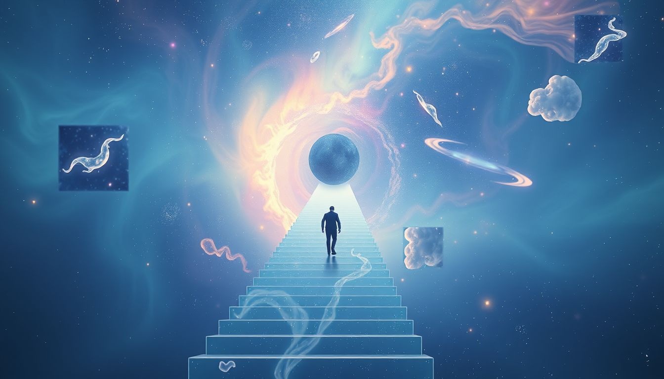 Glijden op een trap symboliseert verlies van controle in het leven.