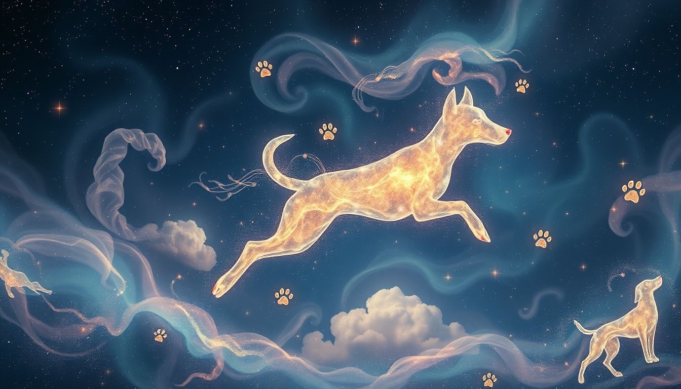 Honden symboliseren vaak trouw, waakzaamheid en onderdrukte emoties in dromen.