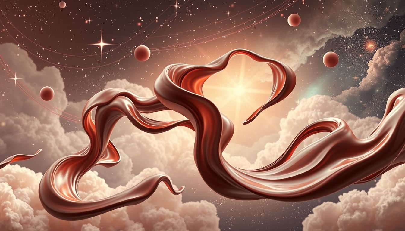 Dromen over chocoladeglazuur symboliseert verlangens naar zoete verleidingen.