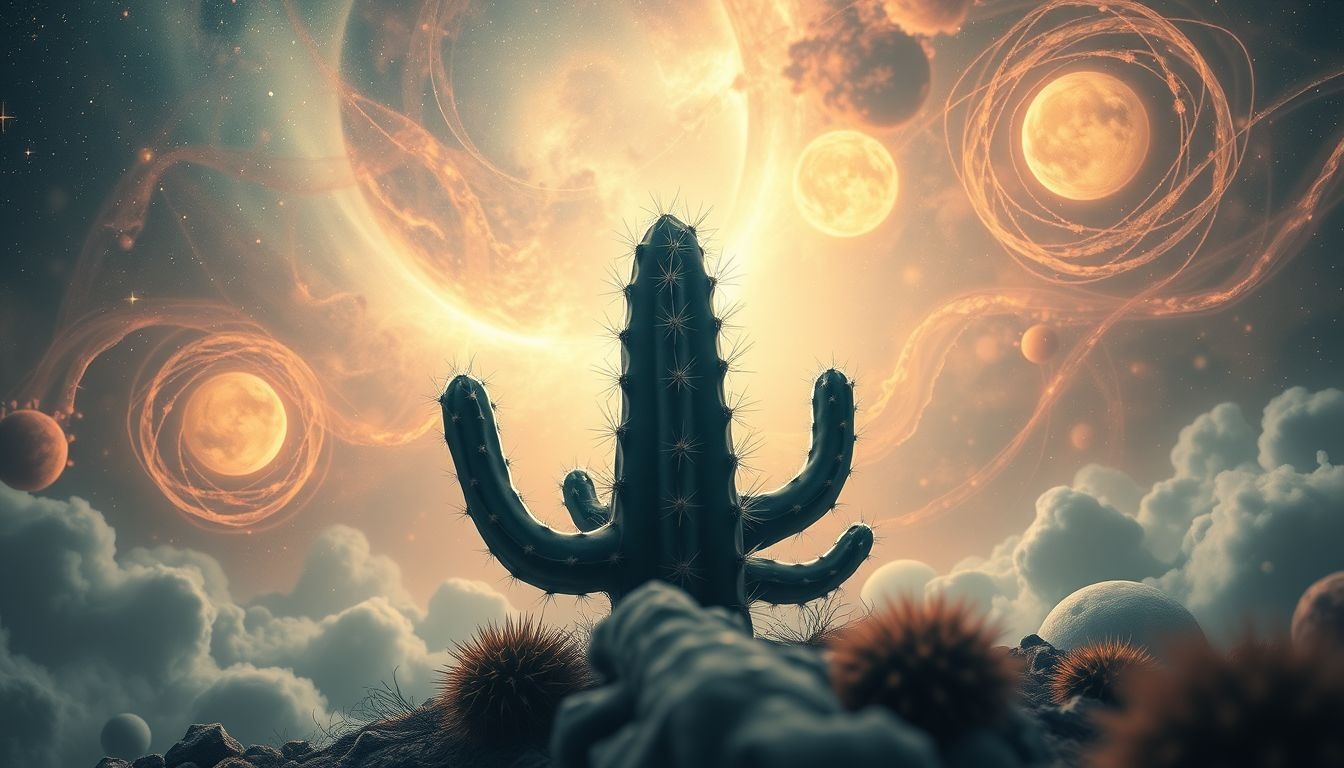 Dromen over aanvallende cactussen symboliseren innerlijke conflicten en ongemak.