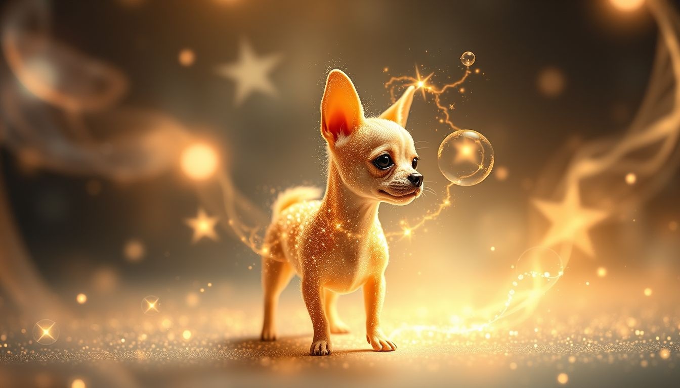 Dromen over Chihuahua's symboliseren moed ondanks kleine onzekerheden.