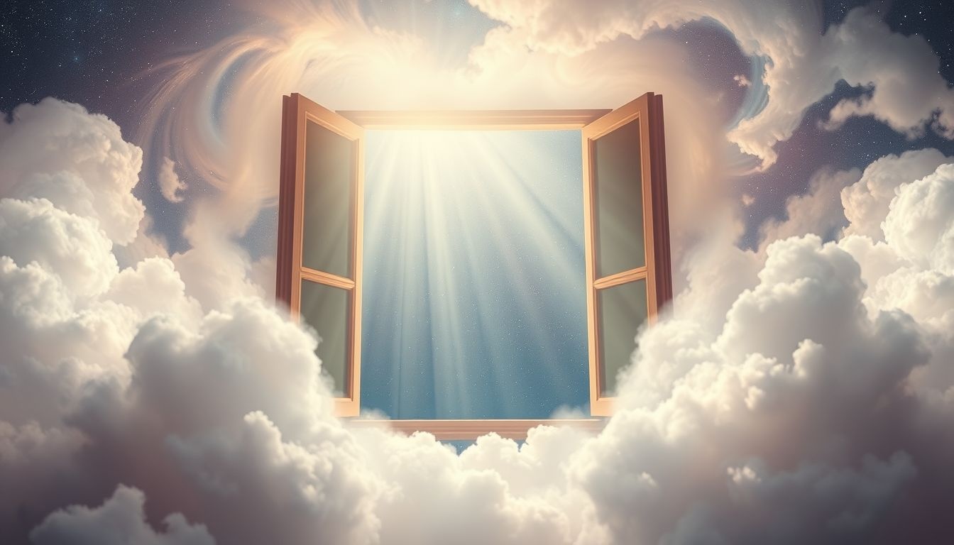 Dromen over een dakraam zonder gordijn symboliseert openheid en kwetsbaarheid.