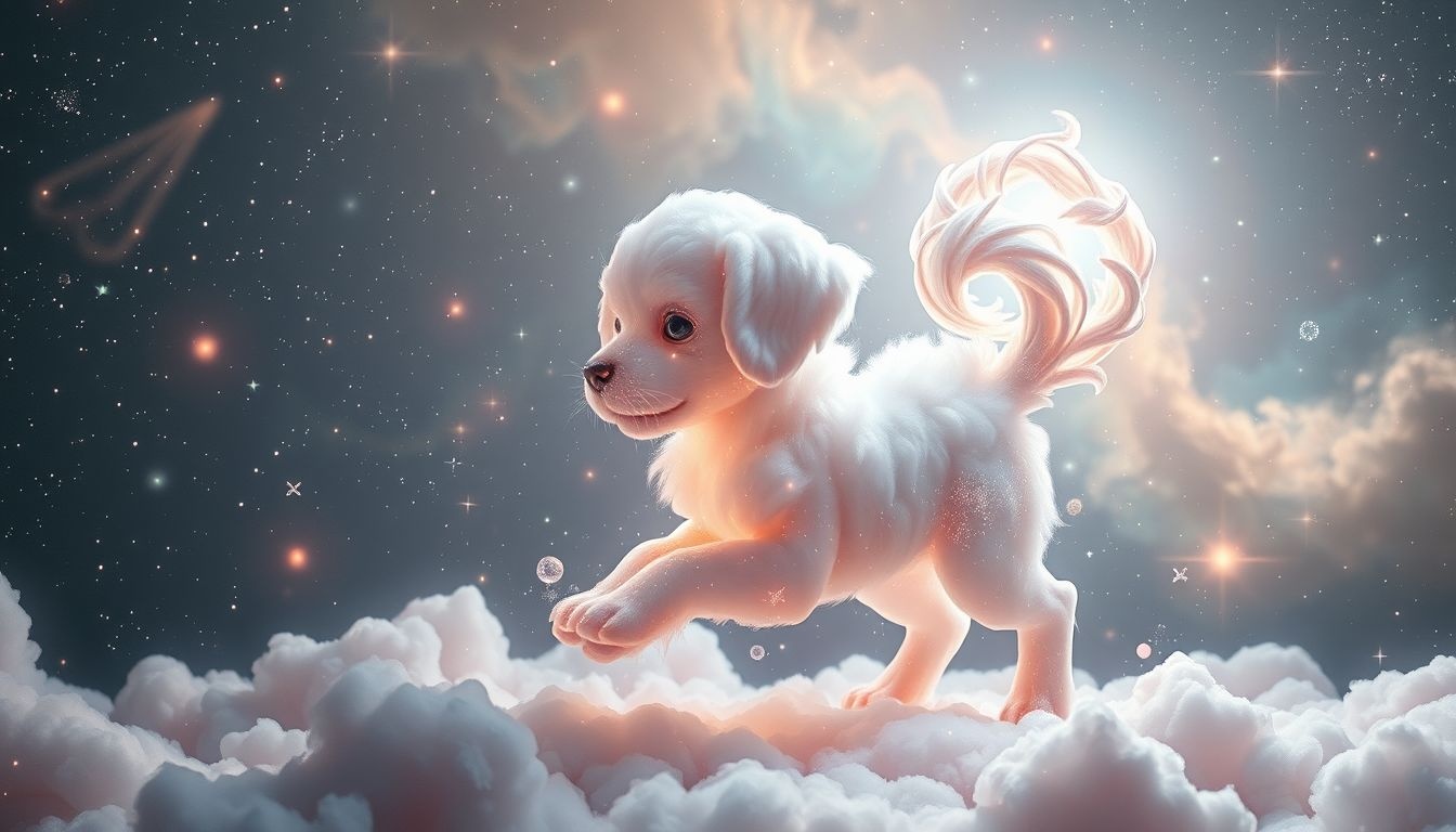 Dromen over een hondsdolle puppy symboliseert oncontroleerbare energie en groei.