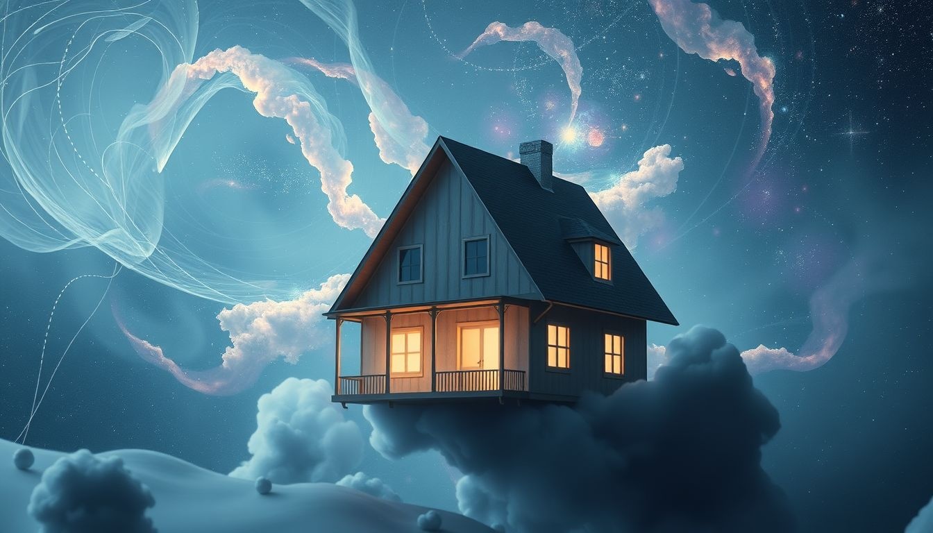 Dromen over een dakloos huis symboliseren kwetsbaarheid en openheid.
