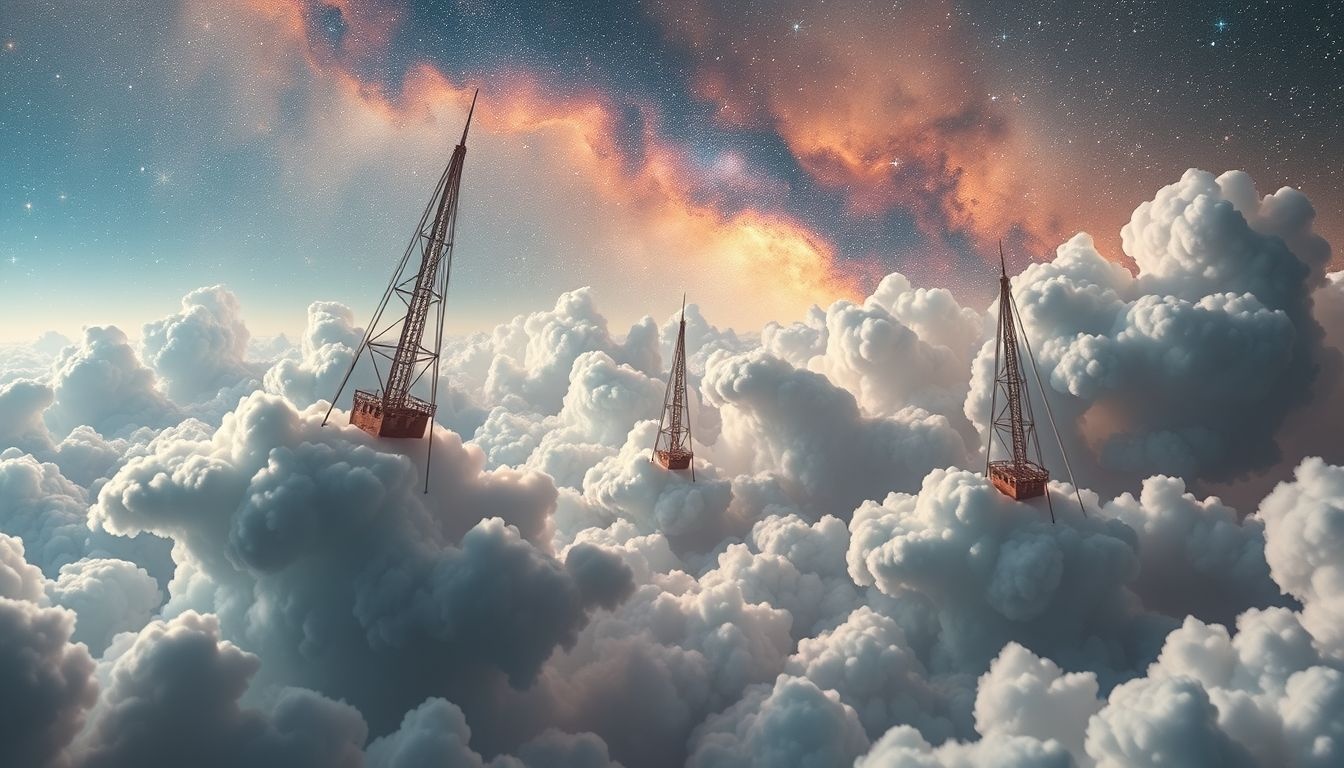 Dromen over een mast bouwen symboliseert persoonlijke groei en ambitie.