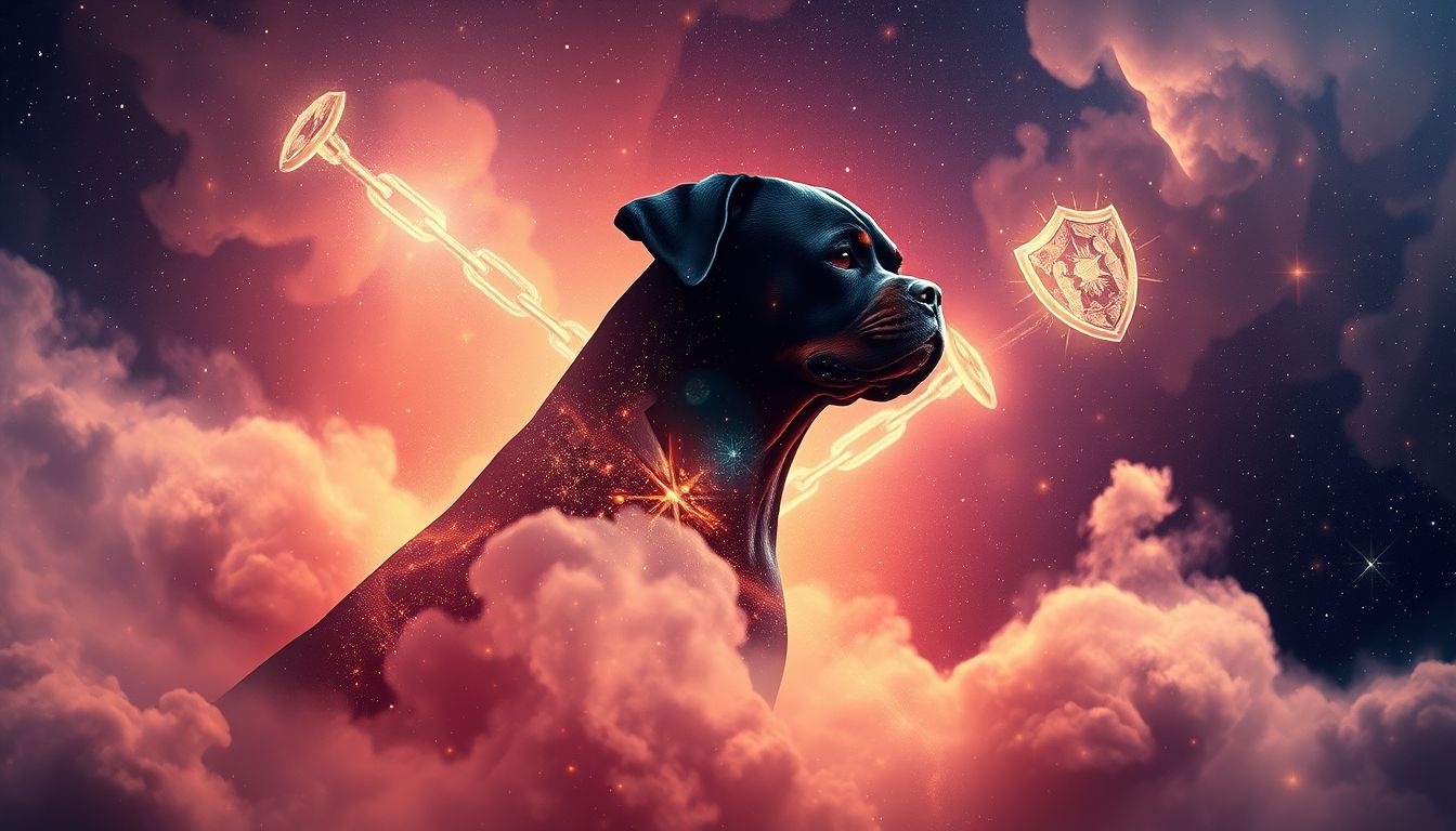 Dromen over een Rottweiler symboliseren kracht, bescherming en persoonlijke dominantie.